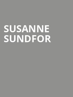 Susanne Sundfor at Union Chapel